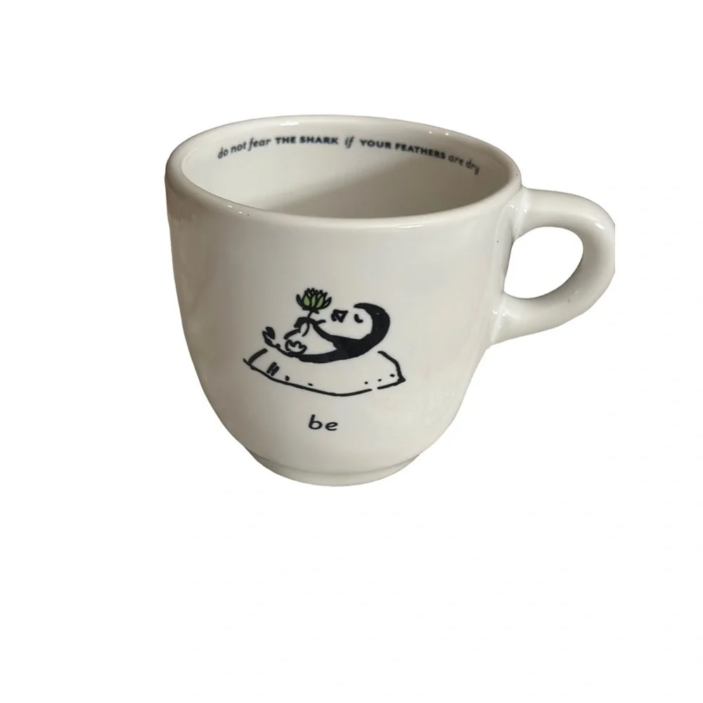 Uncommon Goods Zenguin Waddling Towards Nirvana Penguin Set of 4 HTF Mugs EUC - Picture 10 of 14